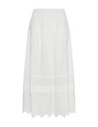 Mschethel Olisa Hw Skirt MSCH Copenhagen White