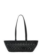 Die-Cut Shoulder Bag Mango Black