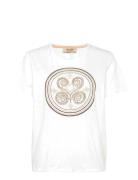 Mmzano O-Ss Embroidery Tee MOS MOSH White