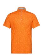 Mattr Peach Stand Polo PUMA Golf Orange