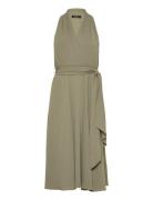 Silky Ggt 154-Cocktail Dress Lauren Ralph Lauren Khaki