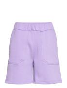 Slffreja-Alana Mw Sweat Shorts Ex Selected Purple