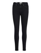 Slfsophia Mw Skinny Black Jeans U Noos Selected Black