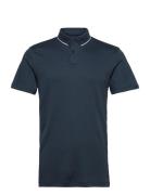 Slh Leroy Coolmax Ss Polo B Selected Navy