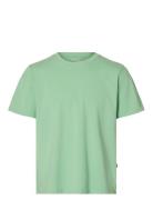 Slhaspen Ss O-Neck Tee Noos Selected Green