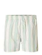 Slhdane-Aop Swimshorts Selected Green