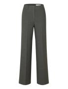 Slfrita Mw Wide Pant Dgm N Noos Selected Grey