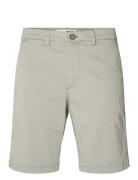 Slhslim-Miles Flex Shorts Noos Selected Grey