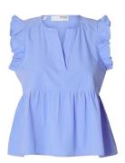 Slfblair-Ida Sl Top Noos Selected Blue