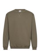Slhrelax-Sigurd Crew Neck Sweat Selected Khaki