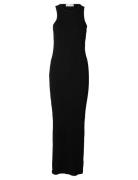 Slfanna Sl Ankle Tank Dress Selected Black