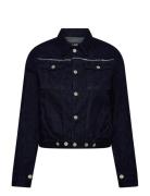 Sand Indigo Denim Jacket ALOHAS Navy
