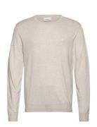 Ecovero L/S O-Neck Knit Lindbergh Cream