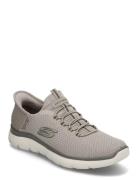 Mens Summit - Slip-Ins - High Range Skechers Beige