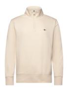 Shield Logo Half Zip Sweat GANT Cream