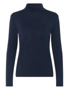 Slhanadi Rollneck Ls Soaked In Luxury Navy