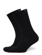 Ullstrumpa 2-Pack M Exani Black