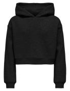 Kogsweat L/S Hoodie Short Swt Noos Kids Only Black