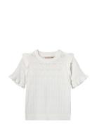 Sunny Ss Blouse Fliink White