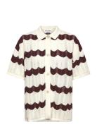 Alana Over D Knitted Shirt Malina White