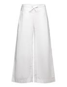 Pull On Cotton Linen Pants GANT White