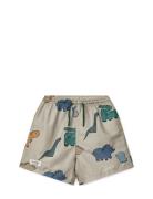 Duke Printed Board Shorts Liewood Beige