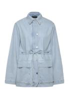 Laced Denim Jacket ROTATE Birger Christensen Blue