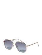 Ana Sunglasses Grey/Gold Pilgrim Grey