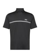 Ua Playoff 3.0 Stripe Polo Under Armour Black