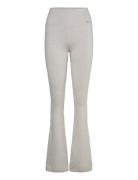 Ribbed Seamless Flare Tights Aim´n Grey