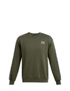 Ua Icon Fleece Crew Taping Under Armour Khaki