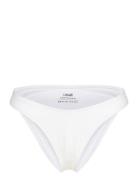 Waffle High Leg Bikini Bottom Casall White