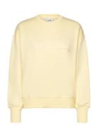 Terry Spring Graphic Crew Casall Yellow