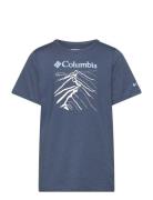Tech Trail Short Sleeve Graphic Shirt Columbia Sportswear Navy