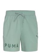 M Cloudspun Branded 5" Short PUMA Green