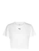 W Tad Essential Baby Tee PUMA White