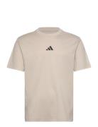 M Ce Tee Upf Adidas Sportswear Beige