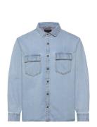 Palmhill Denim Ls Woven VANS Blue