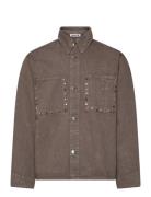 Stud Overshirt St Grey Marble Hope Brown