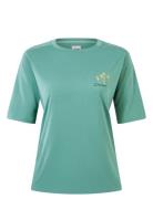 Bg W C Flower Ss Tee Berghaus Green