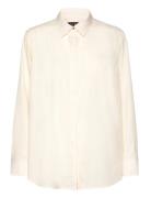 Crepe Shirt Lauren Women Cream