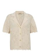 Mmune Flower Knit Cardigan MOS MOSH Cream