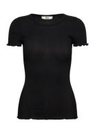 Rmwbalta Ss Regular O-Neck T-Shirt RM By Rosemunde Black