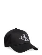 Monogram Cap Calvin Klein Black