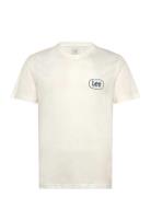 Regular Small Logo Tee Lee Jeans White