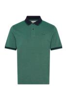 4-Col Oxford Ss Pique GANT Green
