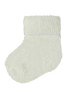 Nbfolli Terry Fluffy Sock Name It Cream