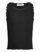 Rkbalta Modal Sl Short Lace Top Rosemunde Kids Black