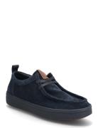Modern Light Suede Moc Toe Shoe Tommy Hilfiger Navy