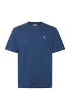 Ss Easy Monogram Tee Calvin Klein Jeans Blue